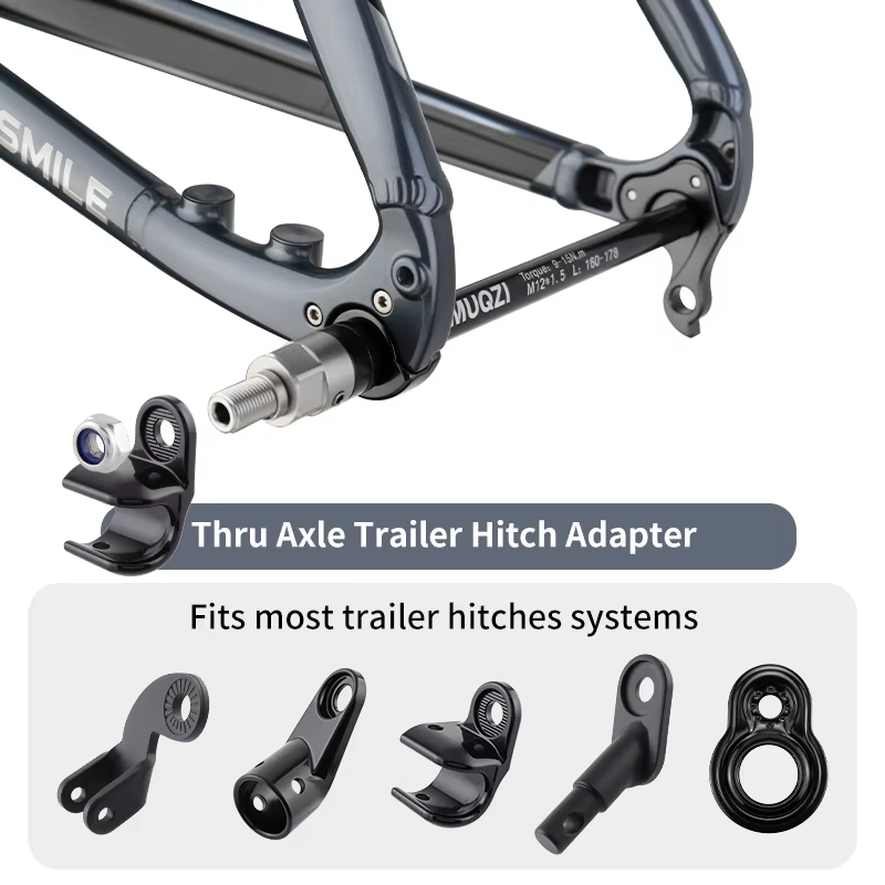 MUQZI – adaptateur d'attelage de remorque pour vélo