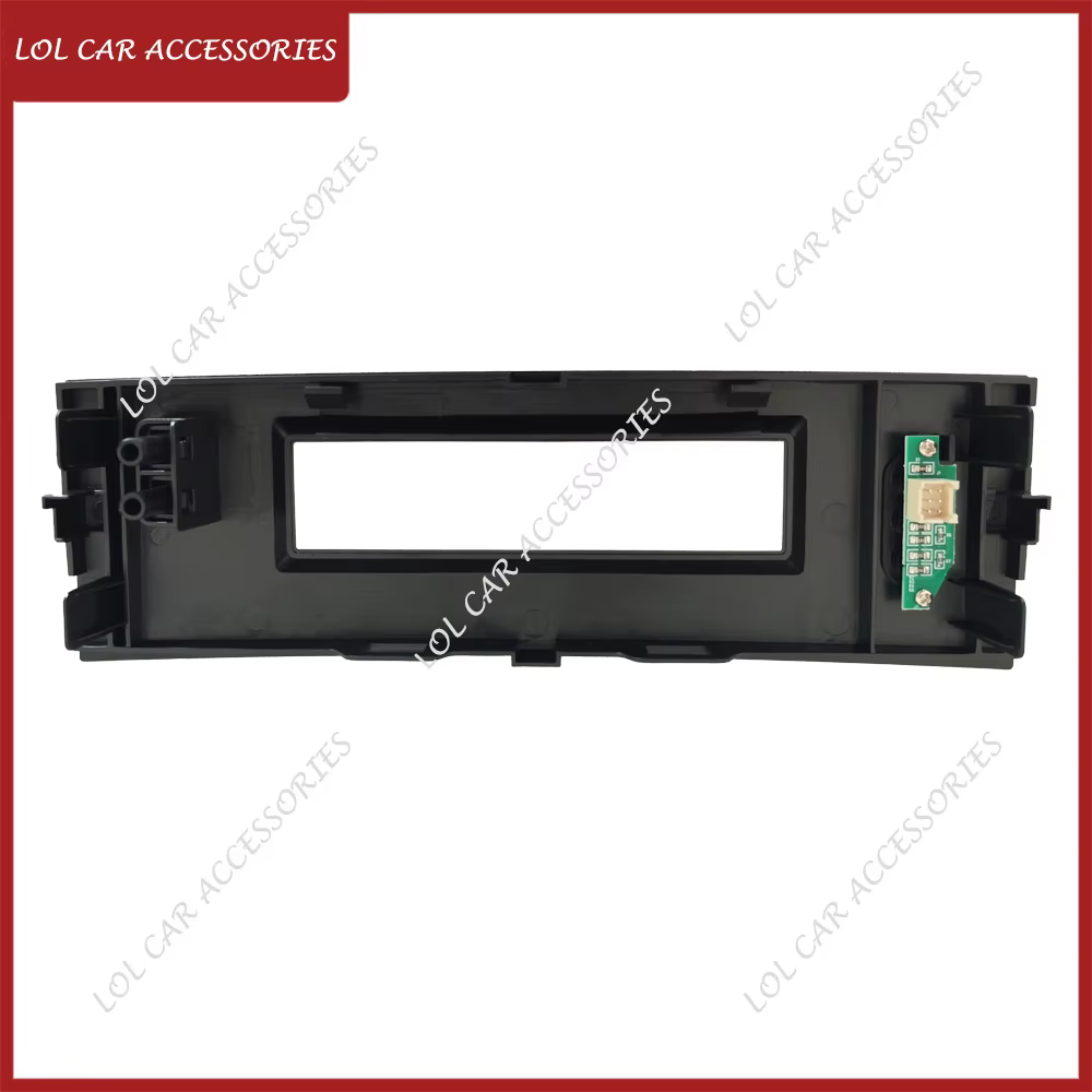 Boîte de rangement d'accessoires de voiture pour Renault Megane 2 2002 – 2009, avec panneau lumineux, panneau stéréo, cadre de tableau de bord Radio Fascia