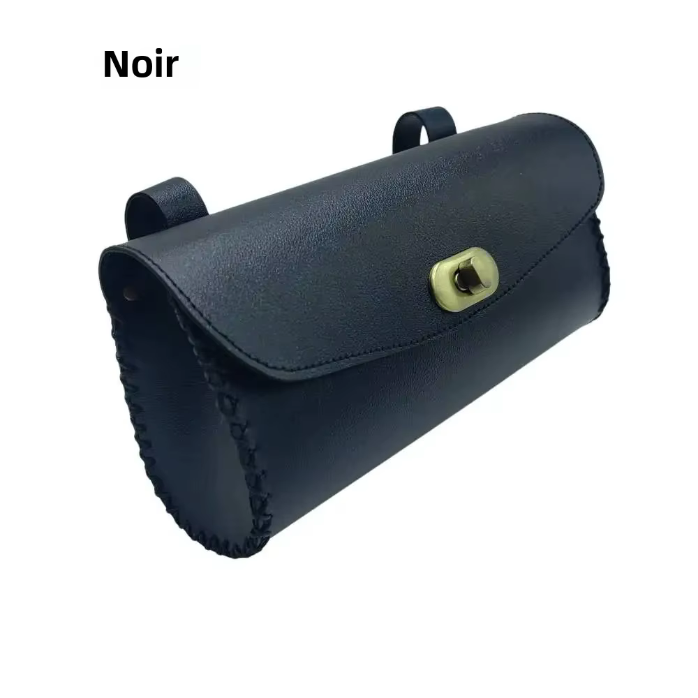 Sac de vélo rétro en cuir PU