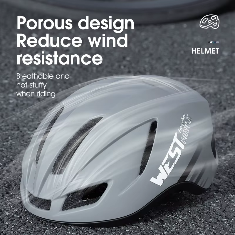WEST BIKING-Casque de vélo réglable pour hommes et femmes