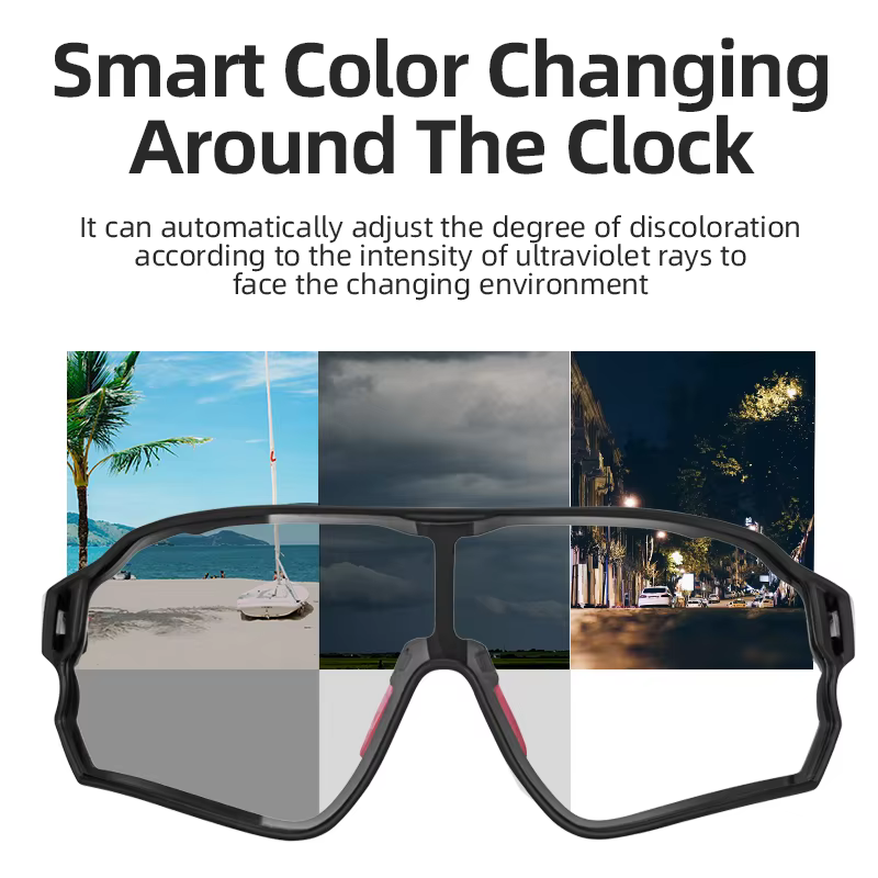 ROCKBROS lunettes de cyclisme photochromiques vtt