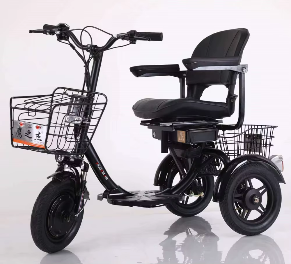 Scooter électrique pliant à double moteur longue portée