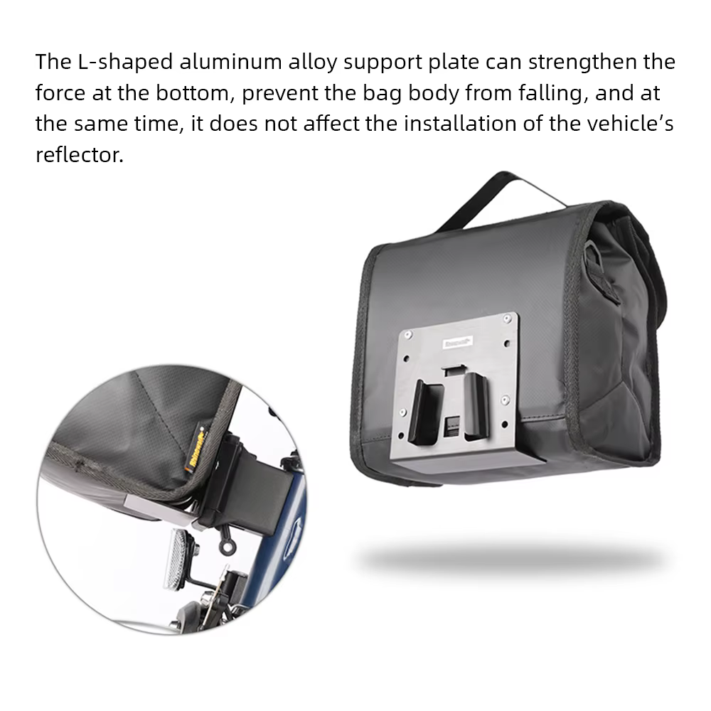 Sac de guidon de vélo pliant