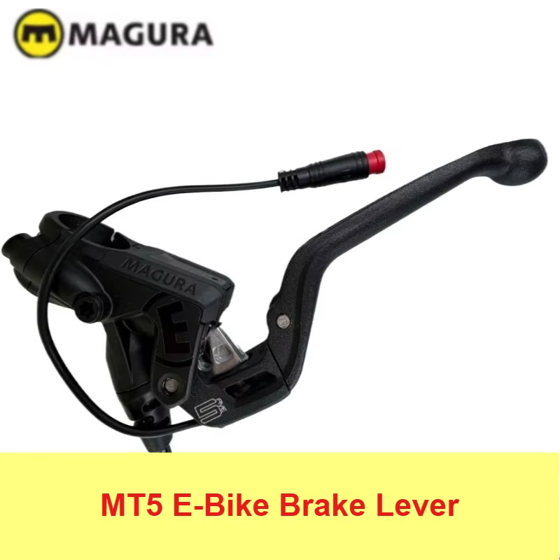 Levier de frein Magura MT5E avec interrupteur de coupure HIGO pour vélo électrique