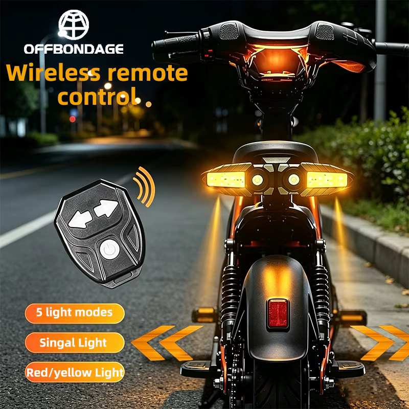 Feu arrière de trottinette électrique avec clignotants