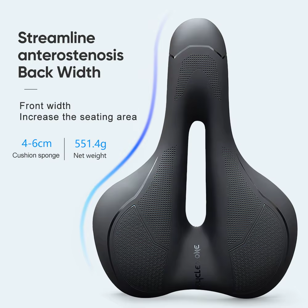 Coussin de siège creux de vélo