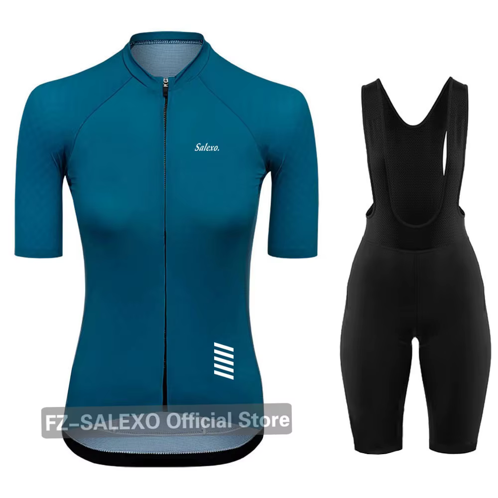 Maillot de cyclisme rose pour femmes