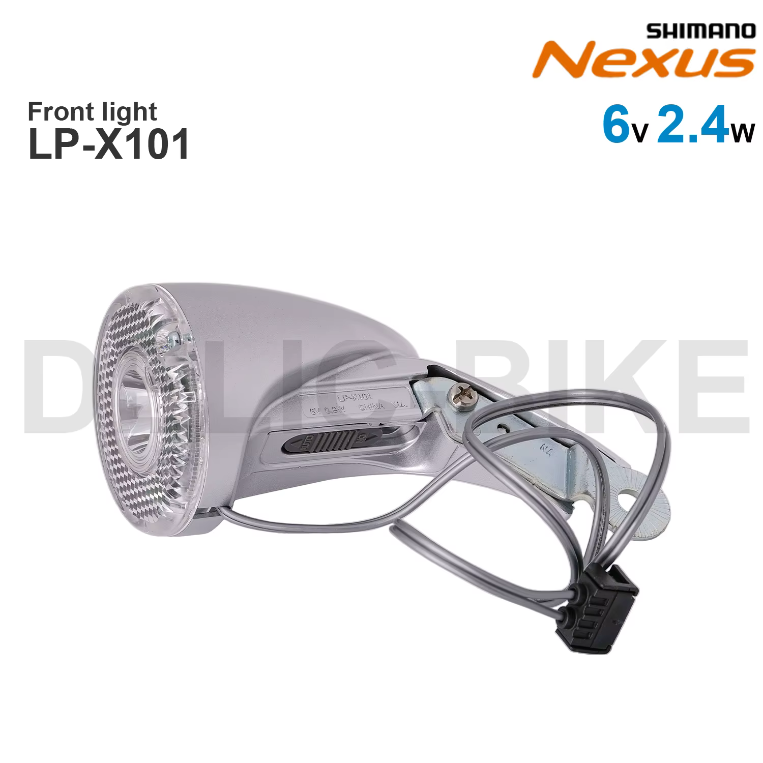 SHIMANO NEXUS-Hub Dynamo 6V 0.9W DH-C2100-N 36H feu avant LP-X101 6V 0.9W pièces d'origine