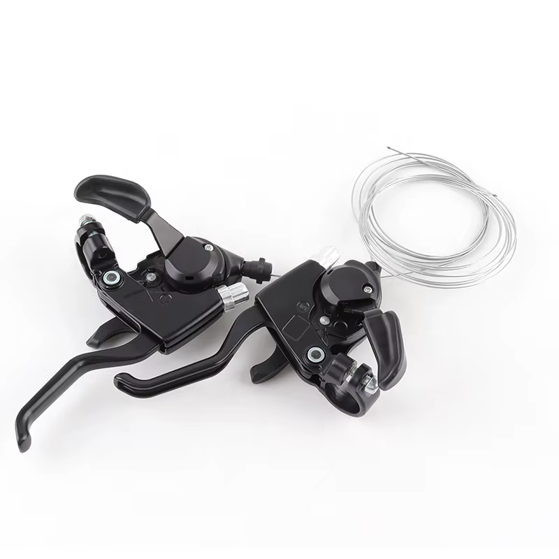Leviers de frein avec câble de changement de vitesse pour vélo