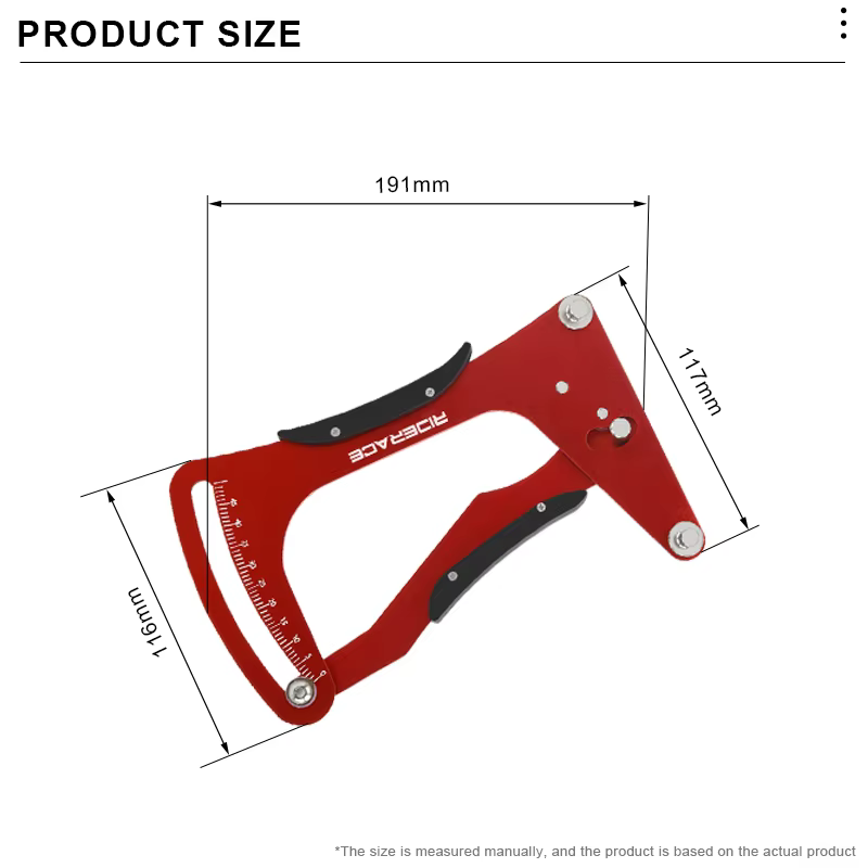 Compteur de Tension de rayons de vélo CNC en alliage d'aluminium