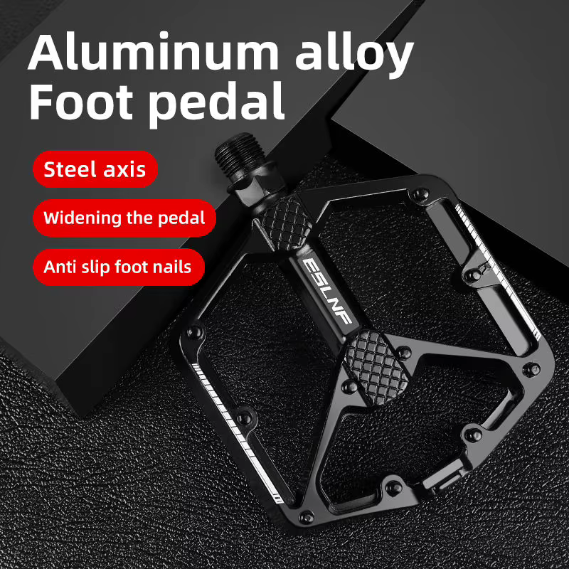 ESLNF pédale de vélo en alliage d'aluminium accessoires de cyclisme Ultra léger élargi roulement antidérapant vtt