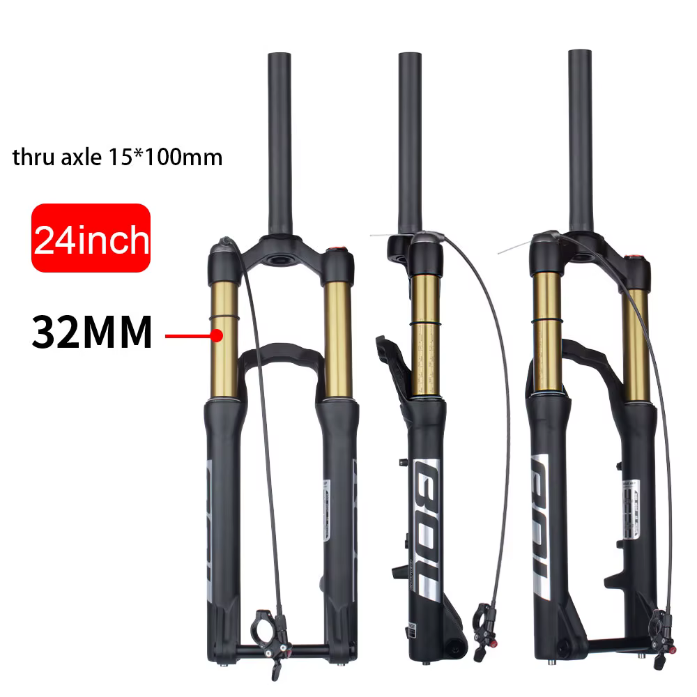 Bolany-Fourche avant de vélo avec arbre de baril