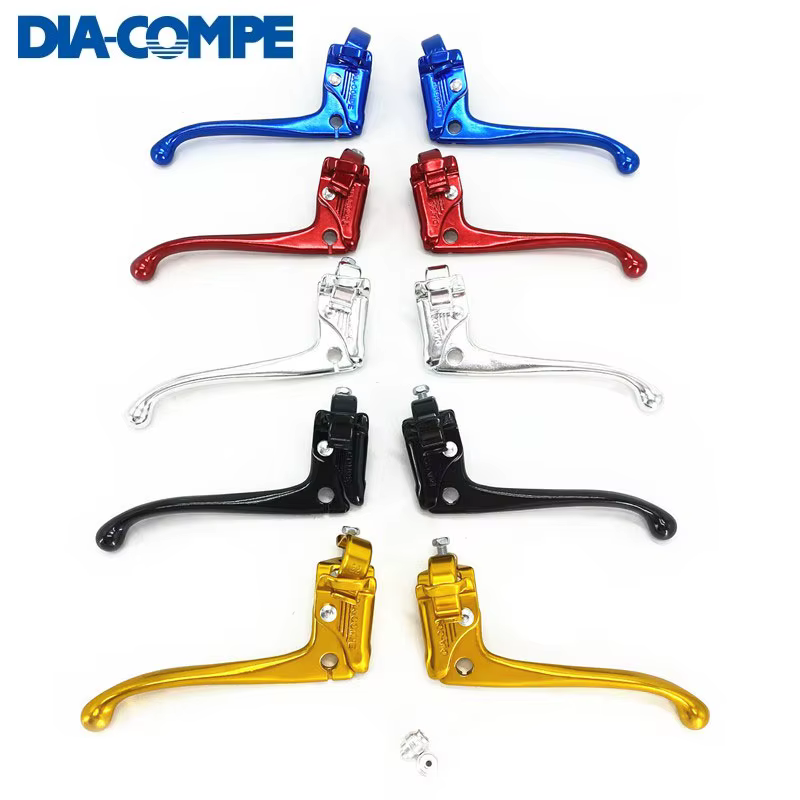 Dia-Compe City leviers de frein de vélo rétro 22.2mm étriers en alliage d'aluminium V