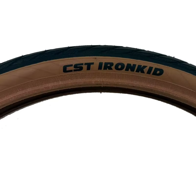 Pneu de vélo pliable CST 20 pouces C1820D/C1959, 406 20×1.75/1.95, pneu rétro avec flanc brun, 60TPI