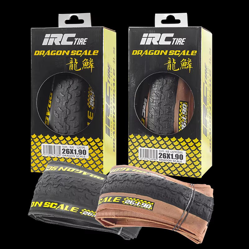 IRC vtt pneu de vélo 26 pouces pliable bord jaune 27.5/29*1.95120TPI ultraléger Anti-crevaison antidérapant tout-terrain