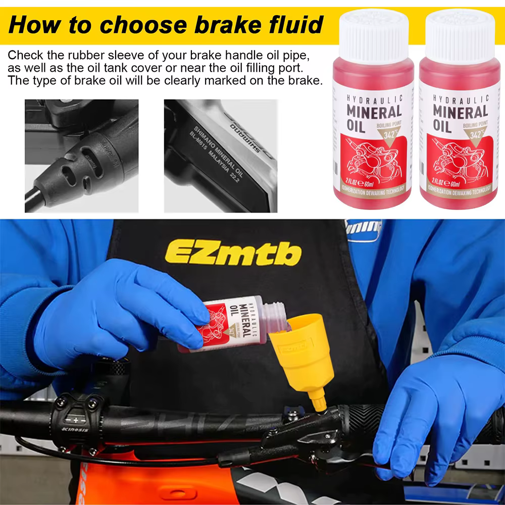 Kit de purge d'huile de frein de vélo