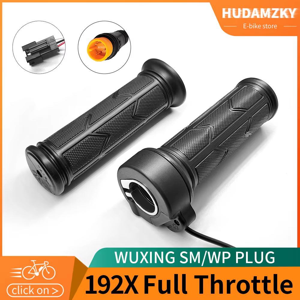 WUXING 192X accélérateur à torsion complète vélo électrique poignée droite
