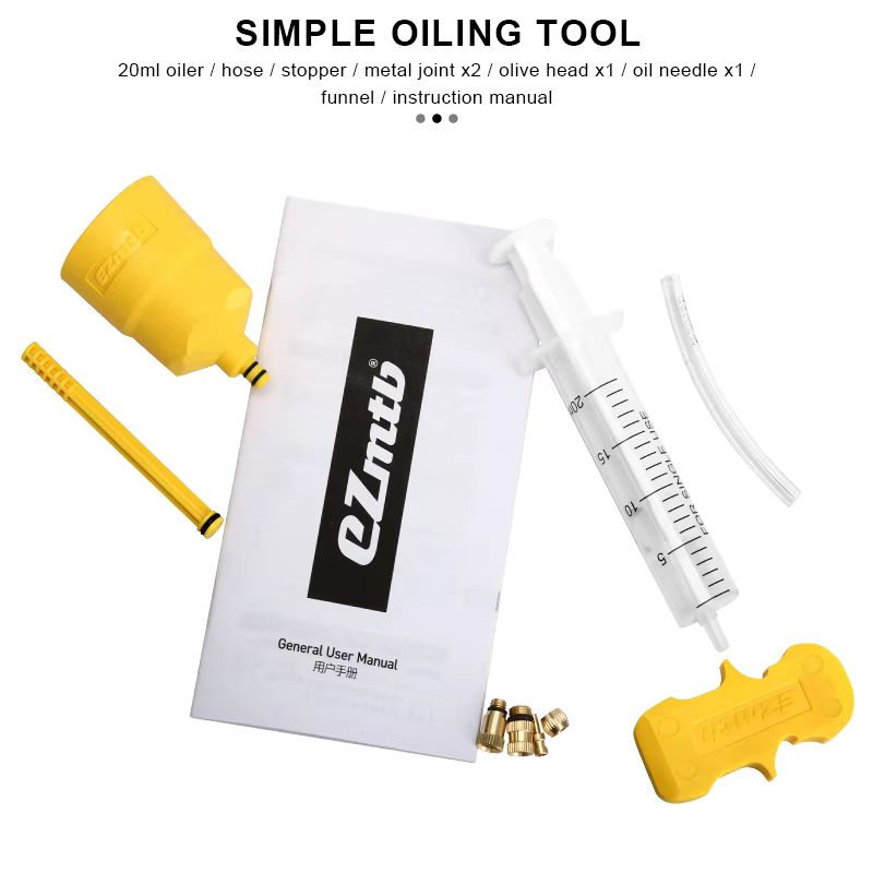 Kit de purge de frein de vélo pour Shimano