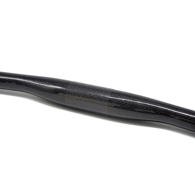 NO TRADEMARK VTT guidon de vélo plat pièces vtt 3K