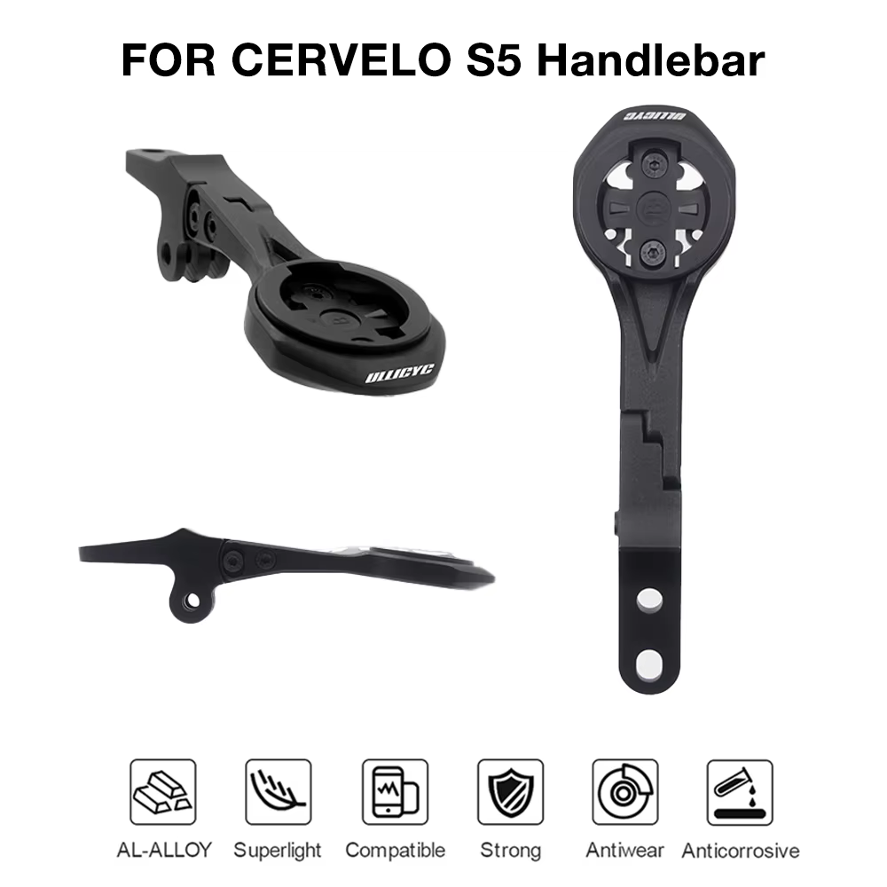 Cervelo S5 Aerobar guidon intégré vélo support d'ordinateur universel en alliage d'aluminium