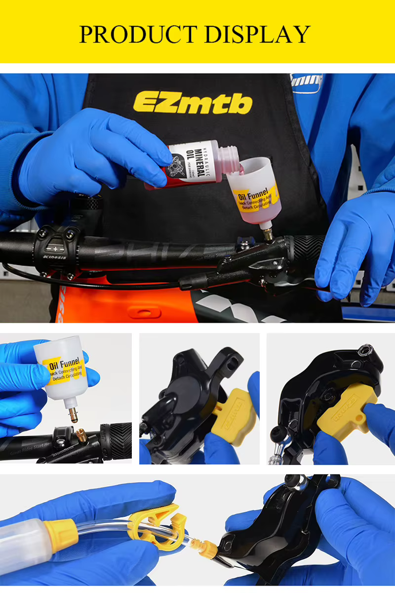 Kit de purge de frein hydraulique de vélo pour système de freinage série TEKTRO