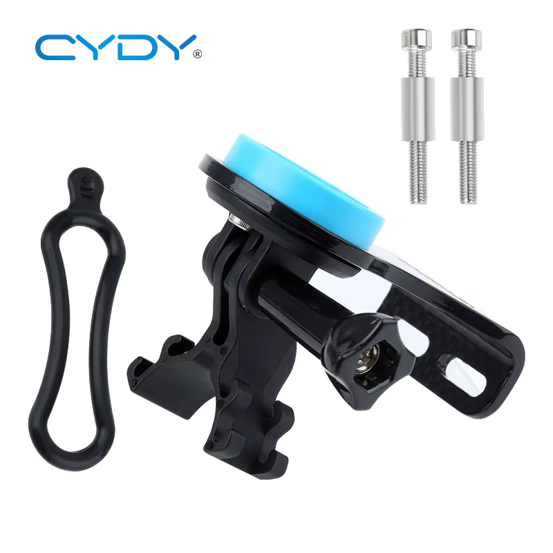 CYDY – support Garmin Bryton Wahoo en carbone pour guidon d'ordinateur de vélo avant vtt