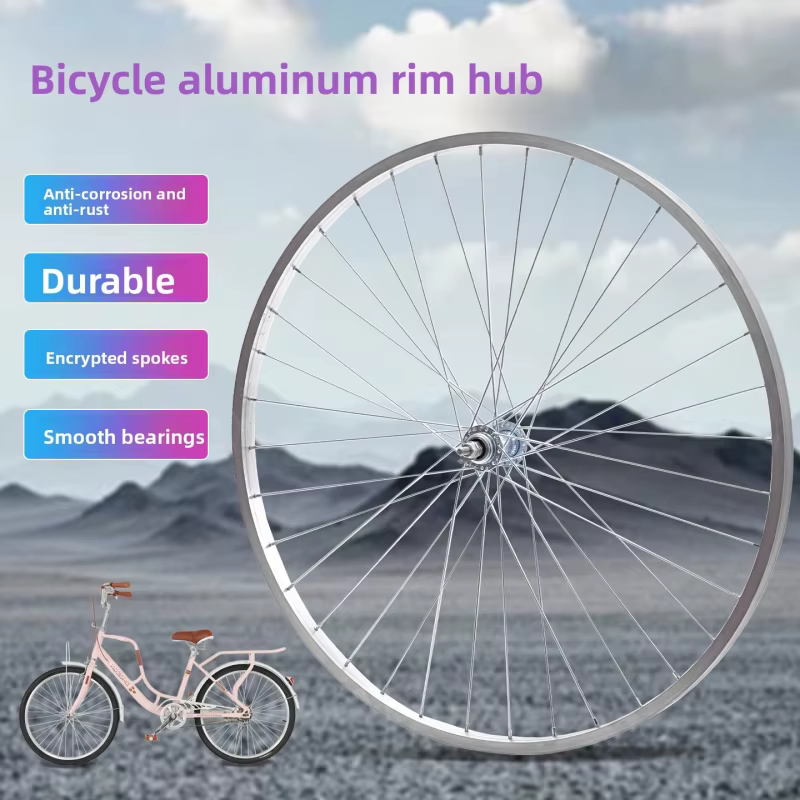 Ensemble de roues avant et arrière pour vélo léger 22/24/26 pouces