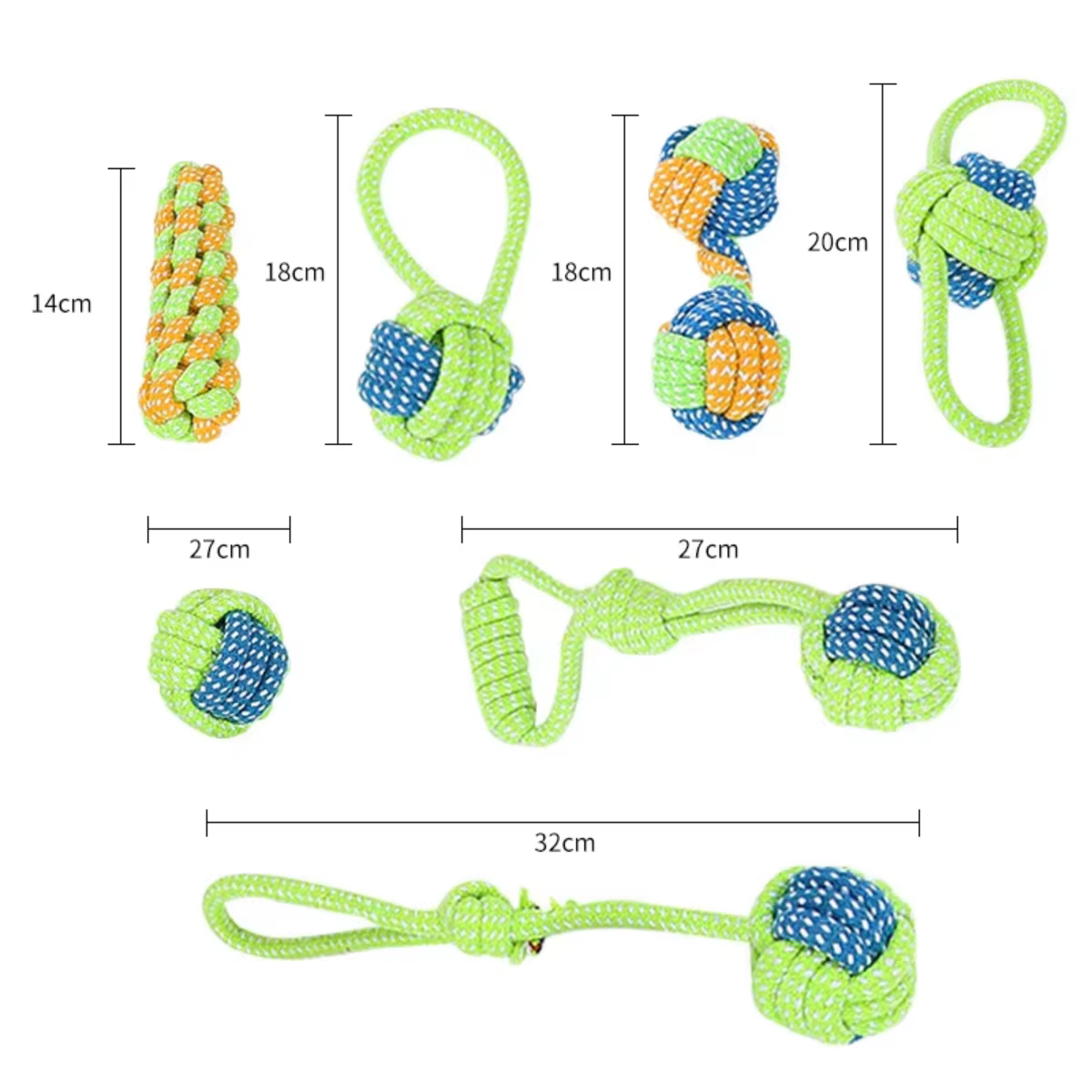 Jouets pour chiens de compagnie pour grands et petits chiens, corde en coton interactive, Mini jouets pour chiens, accessoires, brosse à dents, jouet à mâcher pour chiots