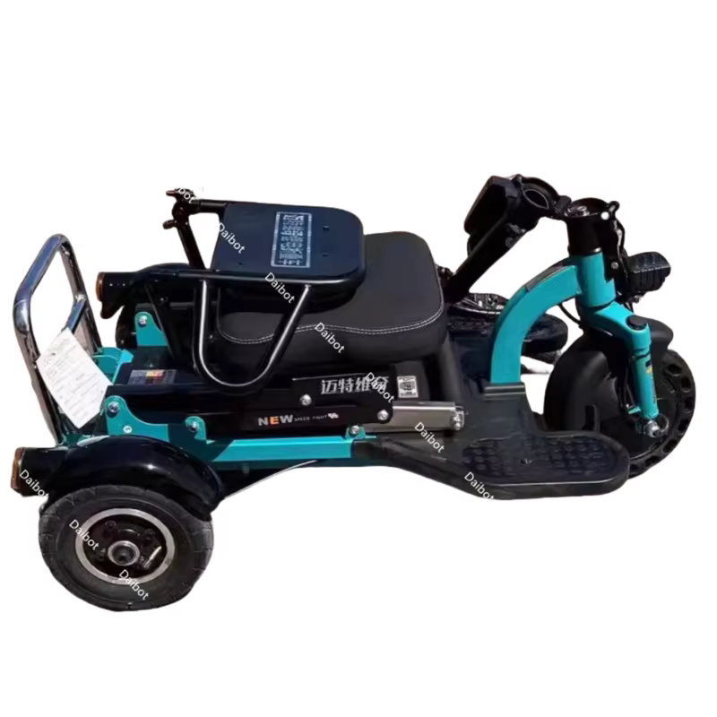 Tricycle électrique petit Mini Scooter pliant pour personnes âgées 300W 48V 3 roues