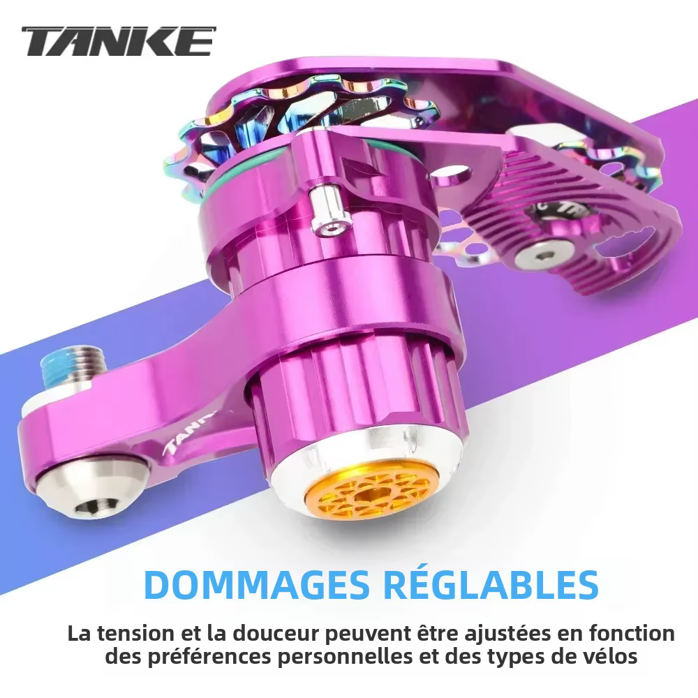 TANKE vtt tendeur de chaîne DJ vélo Guide