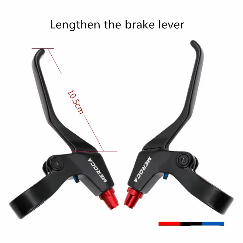 Levier de frein V-Brake MEROCA en alliage d'aluminium pour vélo de montagne