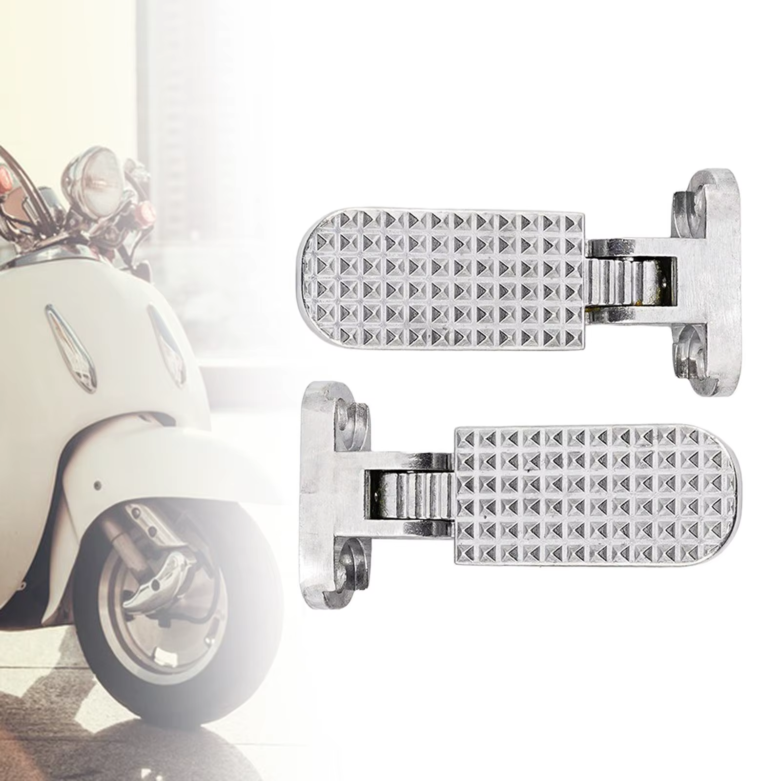 2 pédales arrière de vélo électrique