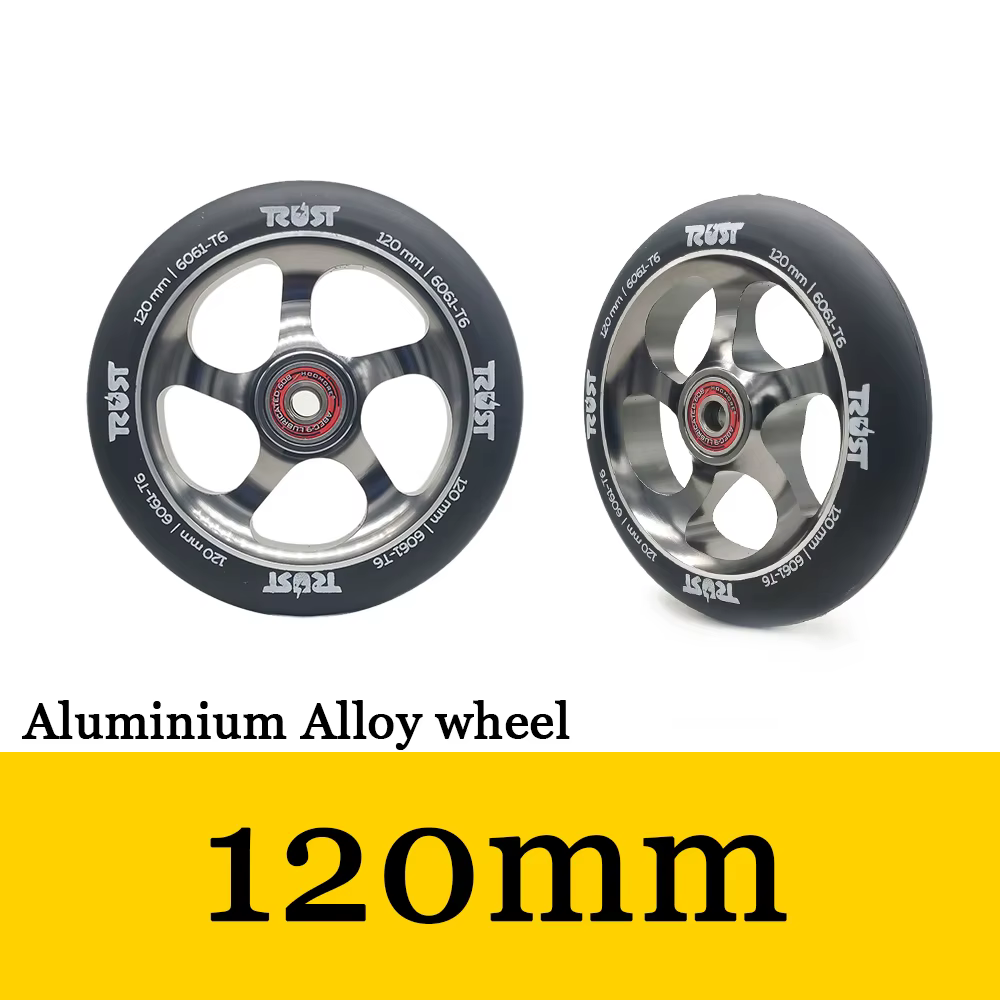 2 pièces roue de Scooter en alliage d'aluminium 88A 110mm 100mm MGP pneu