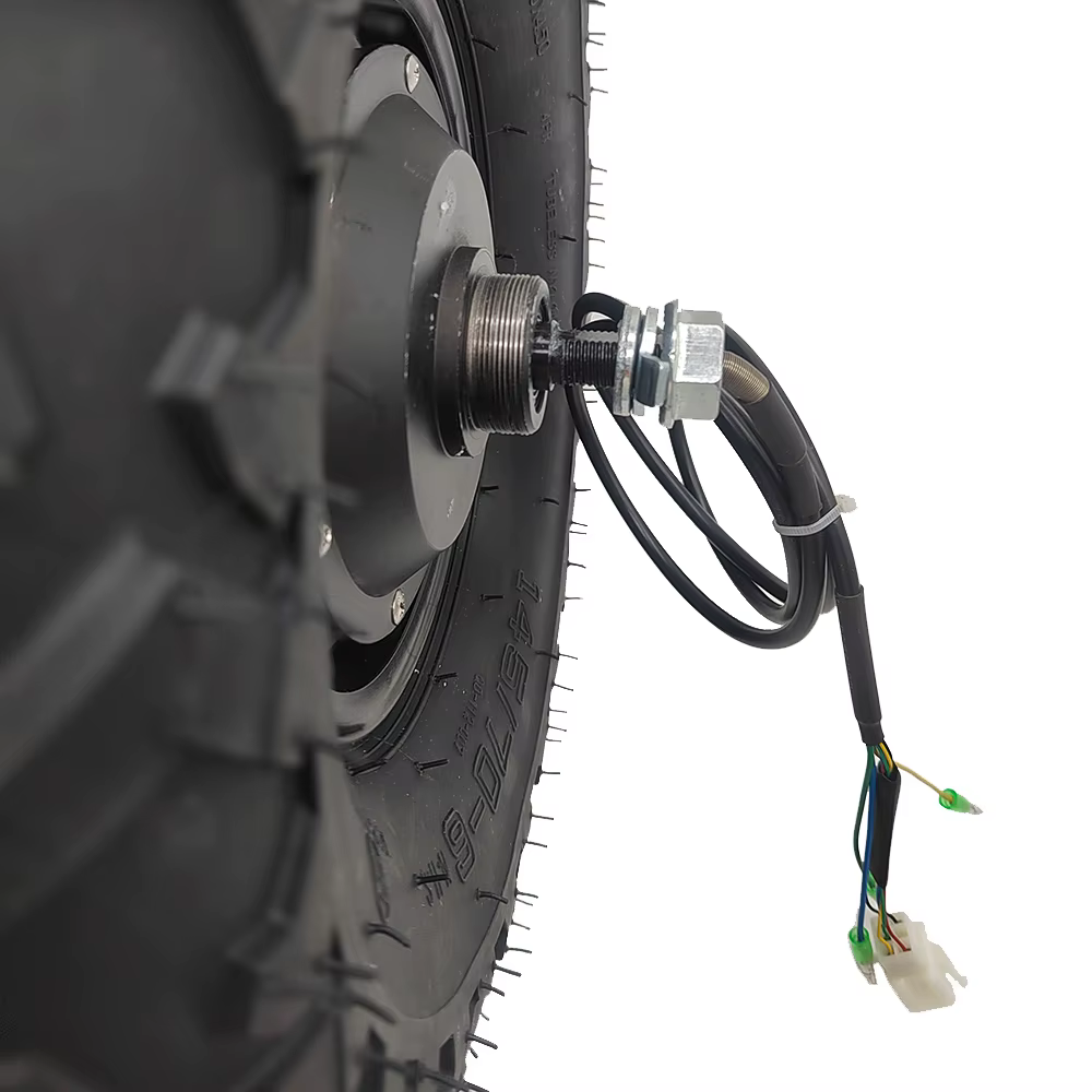 Moteur de brouette électrique tout Terrain 24V 36V 48V 350W 500W