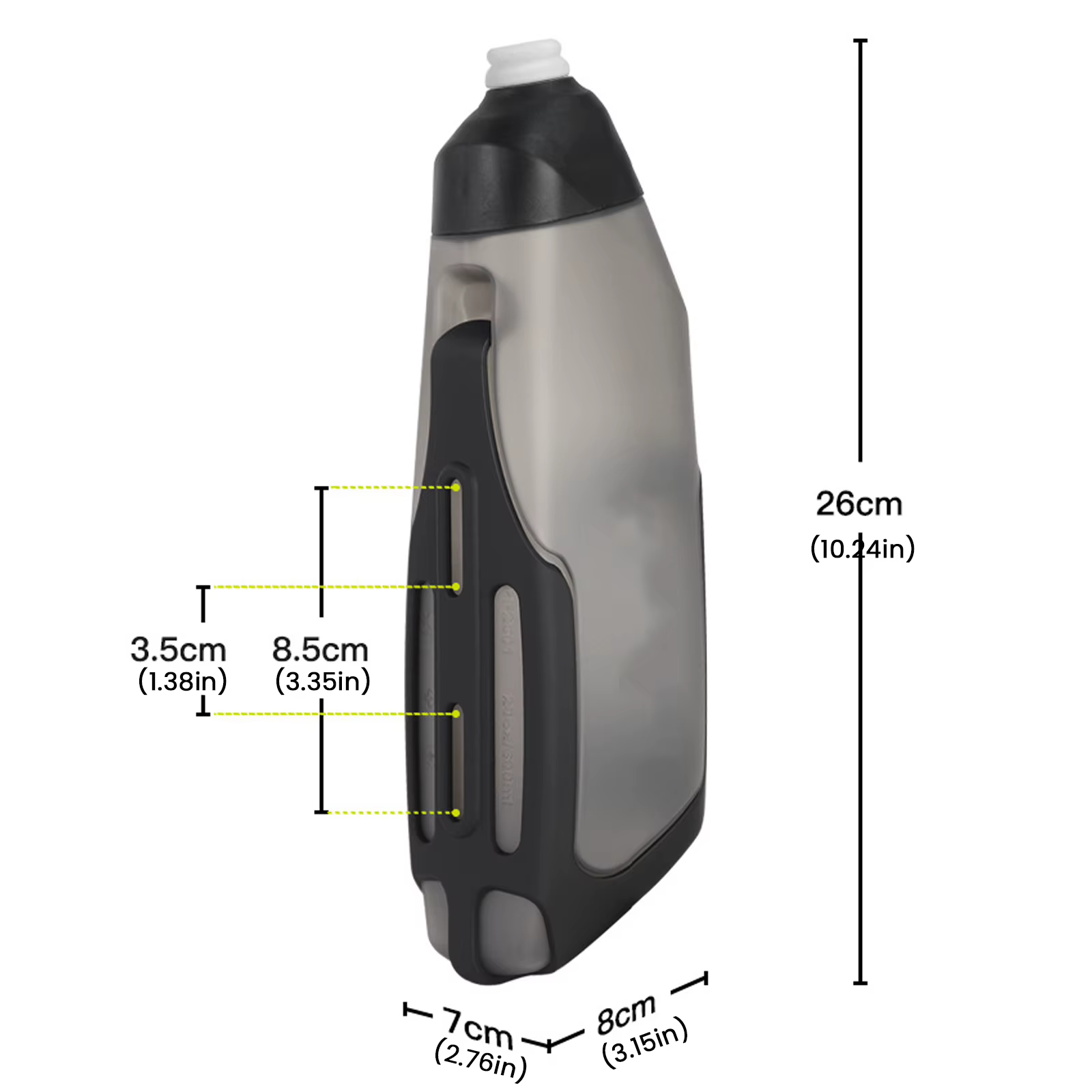 Ensemble de bouteilles d'eau aérodynamiques pour vélo de Triathlon