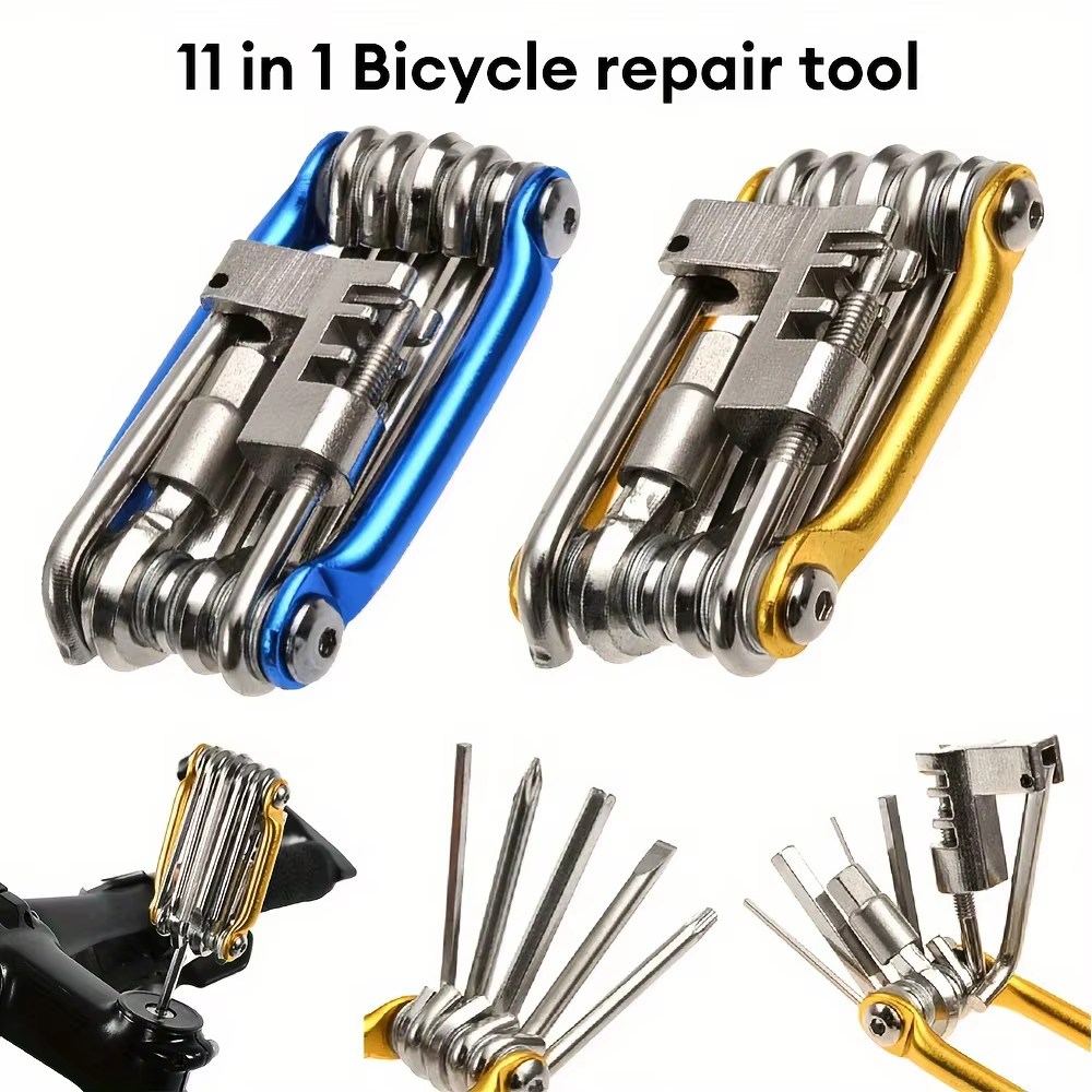 Kit de réparation de vélo multifonction