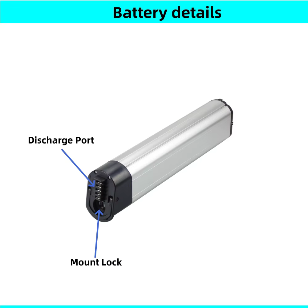 Batterie pour vélo électrique pliable
