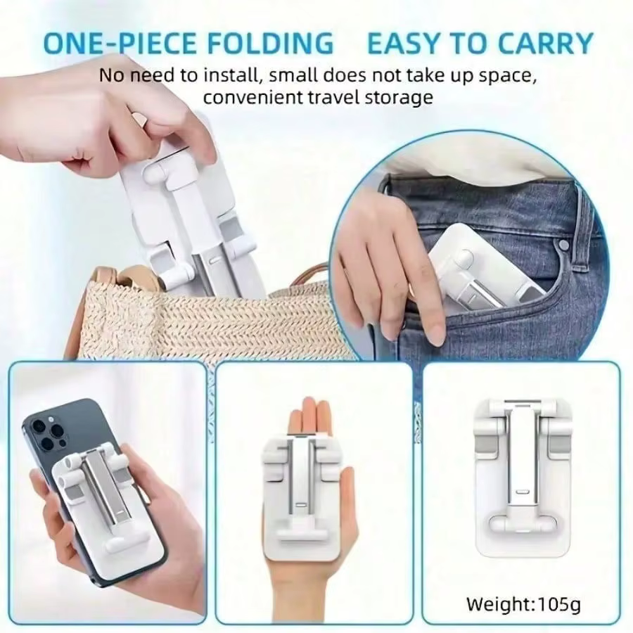 Support de téléphone pliable double dernière génération 2026