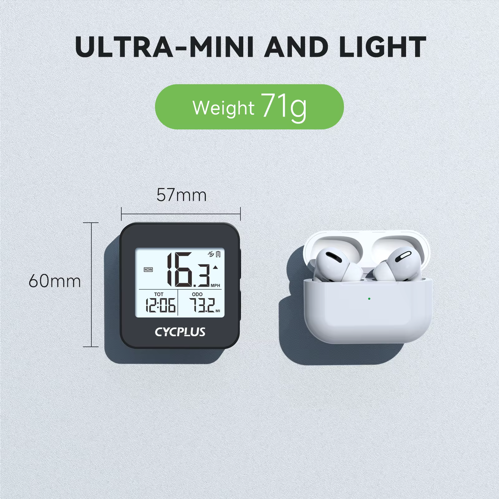CYCPLUS G1 ordinateur de vélo GPS compteur de vitesse sans fil accessoires