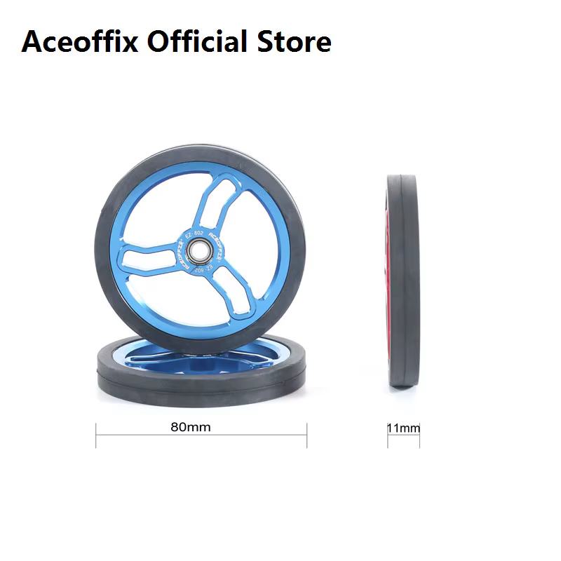 Aceoffix 80mm roue facile EZ-802 pour Bromsilice Vélo Accessoires En Alliage D'aluminium