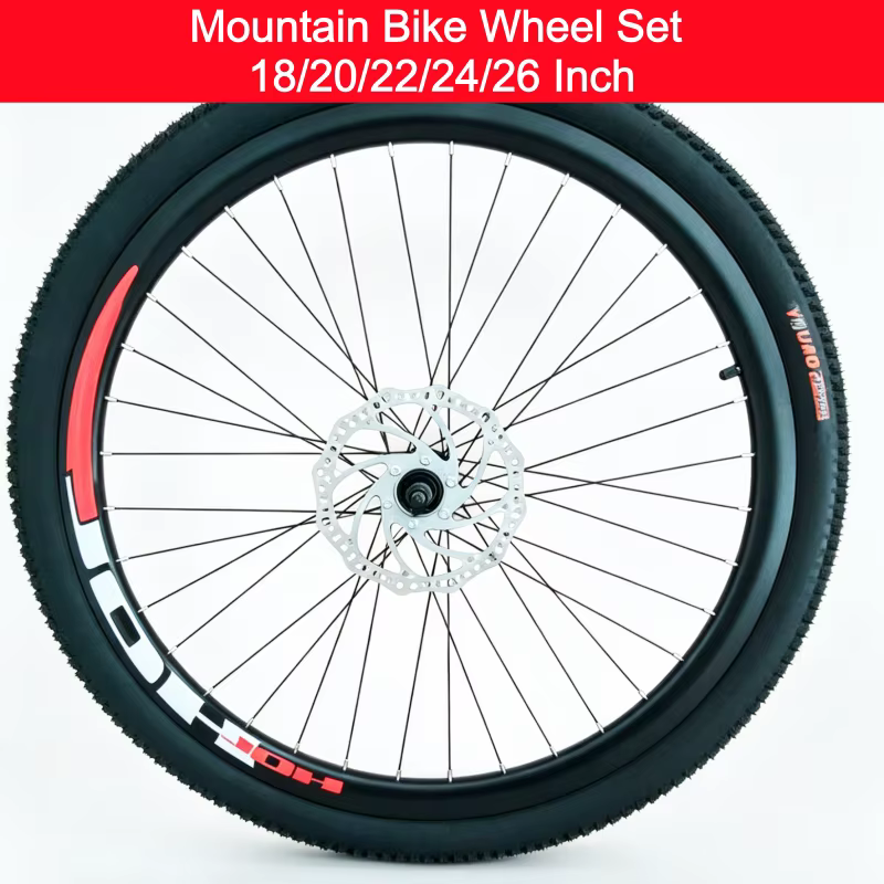 Ensemble de roues de vélo de montagne 18/20/22/24/26 pouces