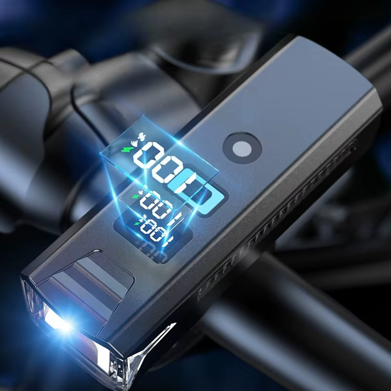 Phare de vélo 3000 lumens avec batterie externe 2000mAh