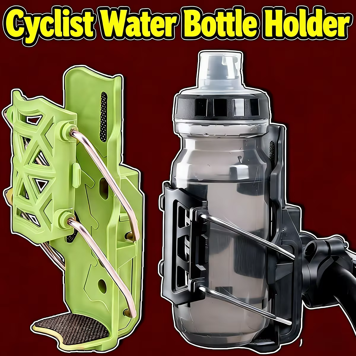 Porte-gobelet pour vélo 360 ° Support universel rotatif pour VTT