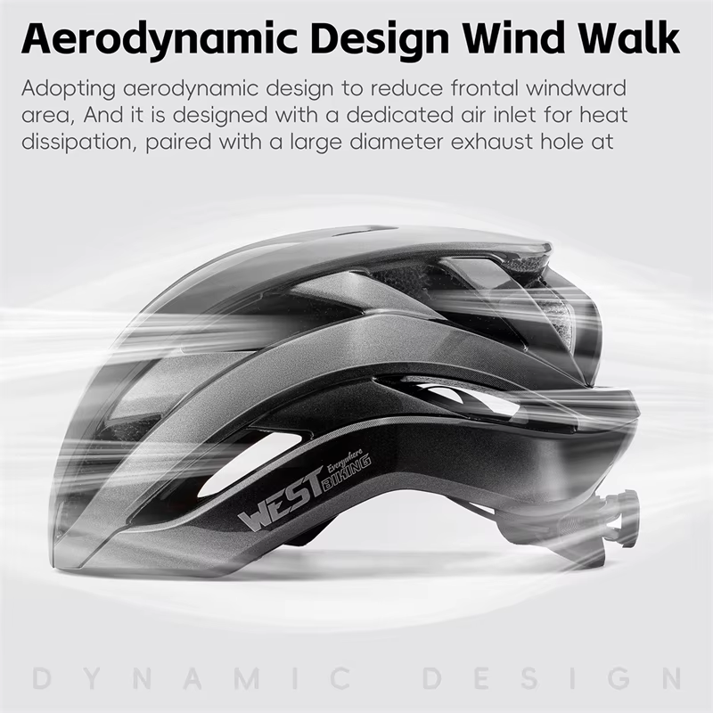WEST BIKING – casque de cyclisme multicolore