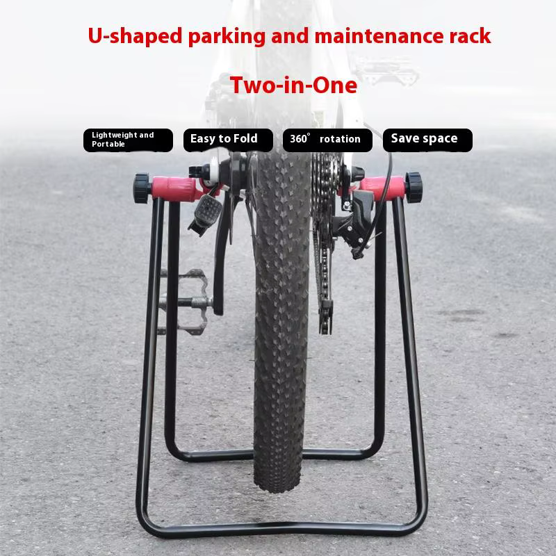Support de stationnement vertical triangulaire pour vélo