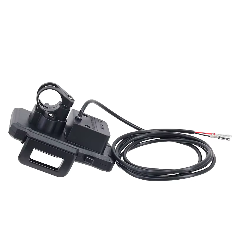 Support de téléphone portable noir pour trottinette électrique