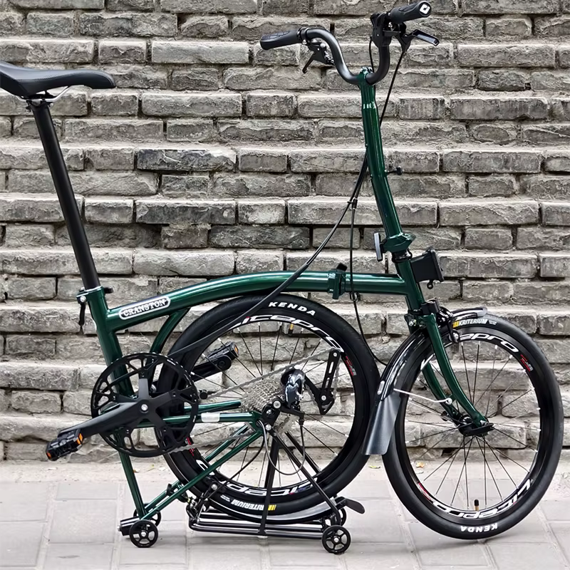 CRANSTON R20 Vélo de ville pliable 20 pouces 9 vitesses avec guidon M