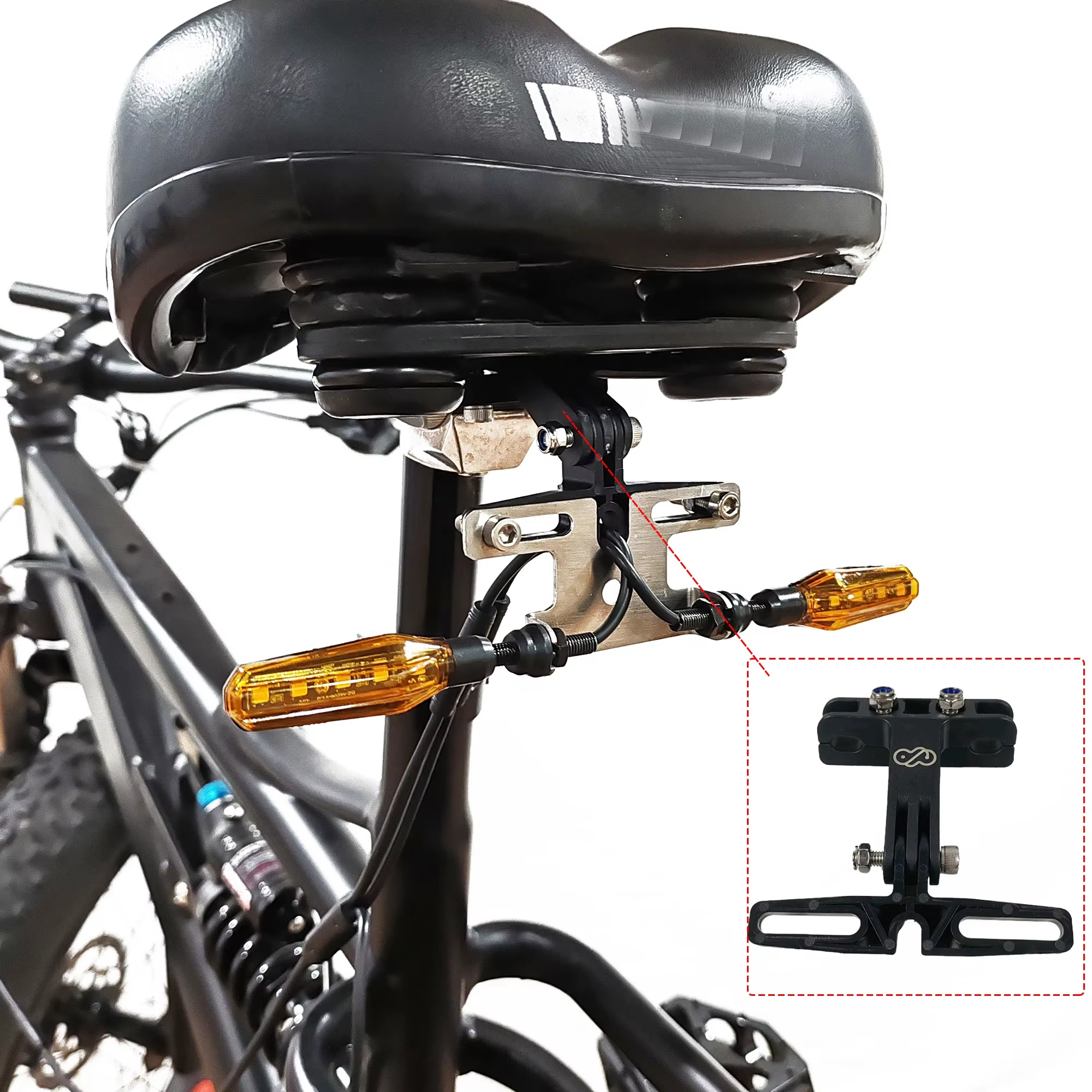 Ebike vélo électrique 36V 48V 52V 72V ensemble de feux de direction Kit interrupteur tour gauche droite