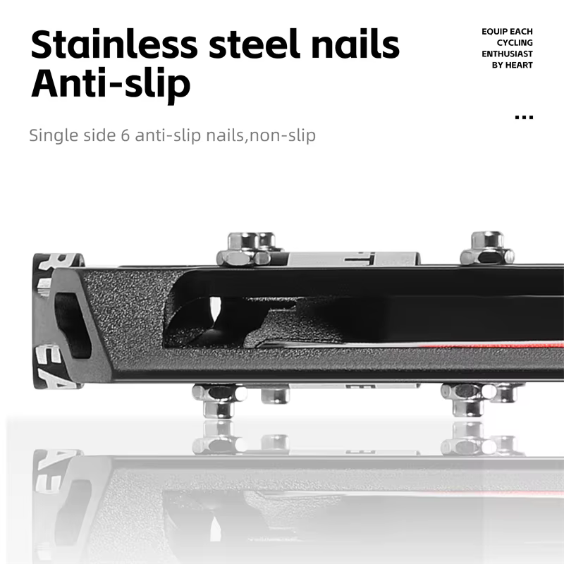 Pédales de vélo en alliage d'aluminium CNC 7075