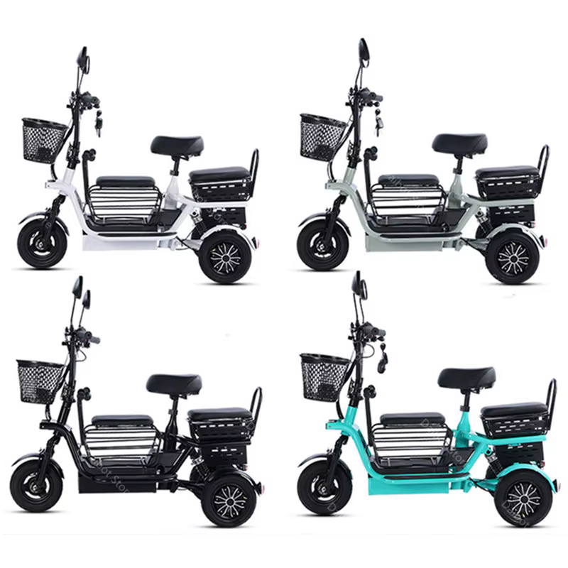 Tricycle électrique pliant pour adultes